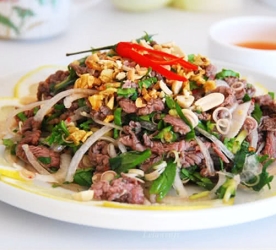 Gỏi bò bóp thấu