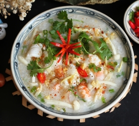 Cháo hải sản 